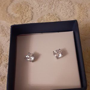 Diamonique 100-Facet 2.00 cttw Stud Earrings